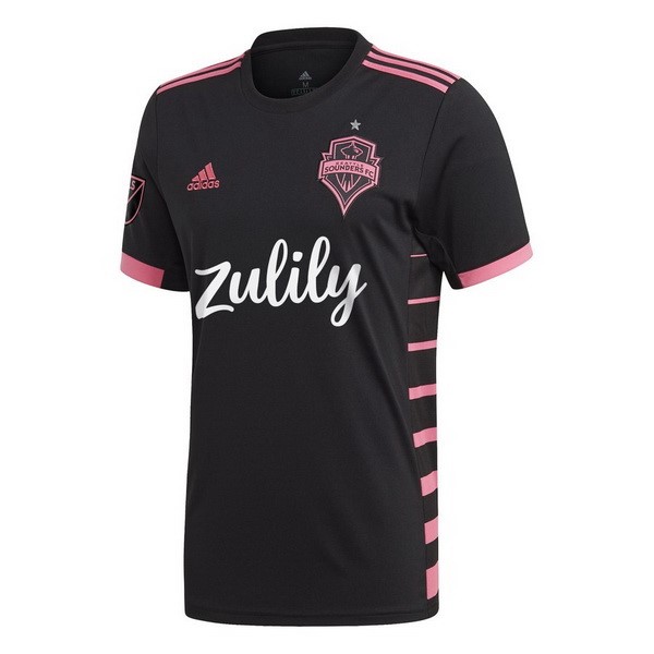 Tailandia Camiseta Seattle Sounders 2ª 2019 2020 Negro